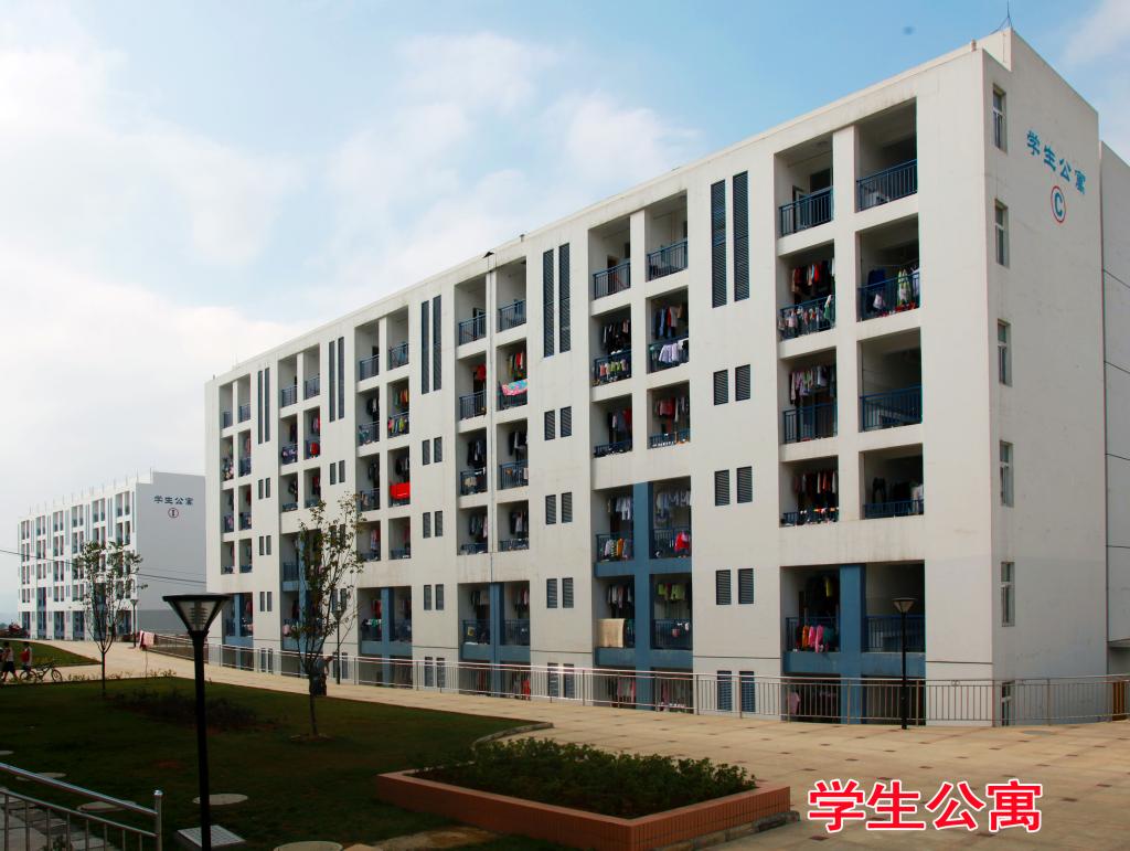 没有挂满五颜六色的阳台不是好宿舍:)